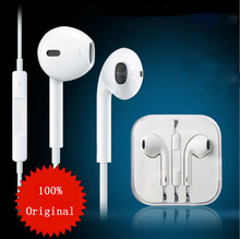 Brand 100 Guarantee Original Earphone Genuine Headset Earpod Headphone For Mobile Phone Pad Media Player Free