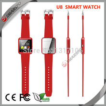 montre Bluetooth Watch Smart WristWatch U8 U Watch For iPhone 4 4S 5 5S Samsung S4