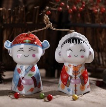 New arrival ceramics doll marriage  necklace ,luckly necklace  ,Chinese traditional style, weeding gift  ,free shipping