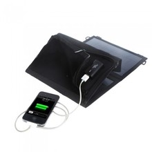 10W Solar Panel Power USB Battery Charger Universal for iPhone Samsung Smartphones Portable Electronics Camping Foldable
