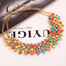 2014 new good women Z design fashion chain necklace bib collar choker Necklaces Pendants luxury statement