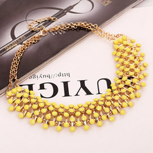 2014 new good women Z design fashion chain necklace bib collar choker Necklaces Pendants luxury statement
