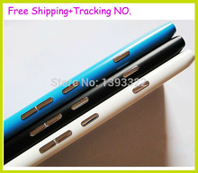 100 % Original back housing cover case  battery door+side button  For Nokia Lumia 900 ,Free Shipping
