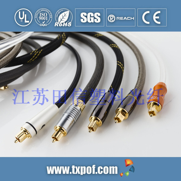 TX TM 007 metal head plastic optical fiber cable HDMI audio cable fiber imported medical equipment
