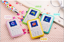 Color screen mini pocket cameras cute card phone children  spare machine
