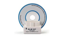  New Version ELM327 Bluetooth V2 1 OBD2 Car scanner with bluetooth Interface white color on