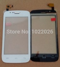 Explay A400 Capactive LCD Touch screen Digitizer front glass replacement TouchScreen White color Free Shipping Russian