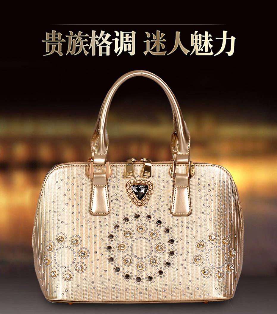 HOT SALE 2014 New Europe Shell Pack brand women s handbag Dinner Bag diamond handbags wholesale