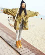  spring fashion thick heel platform high heeled shoes platform boots round toe elastic strap HARAJUKU
