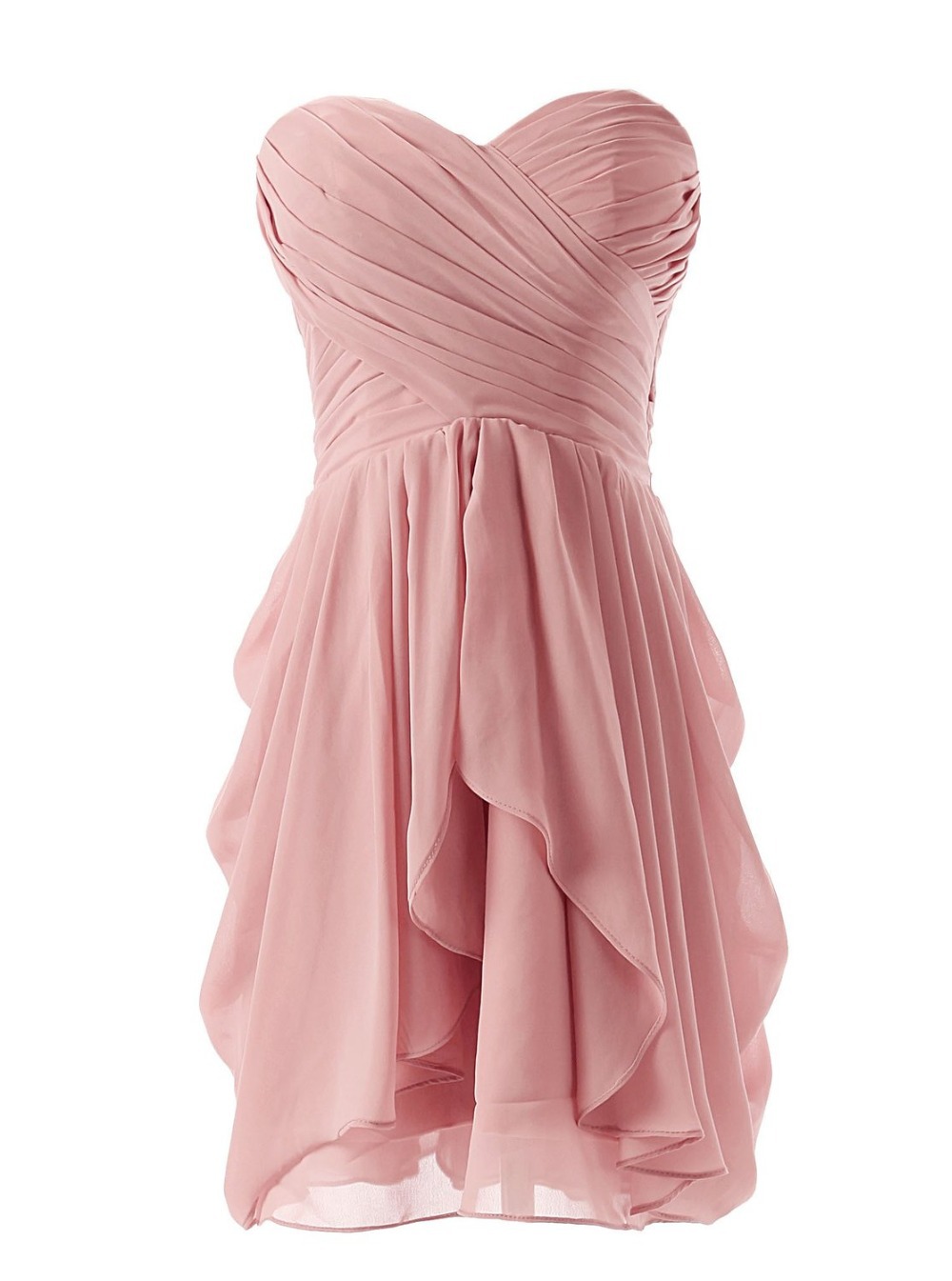Formal Dress Yellow Orange Pink Short Bridesmaid Dresses 2015 under 50 ...