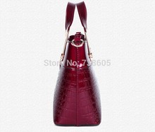 Free shipping 2014 women shoulder bags high quality handbags fashion crocodile pattern bags crossbody women messenger