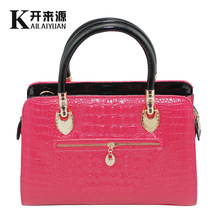 high quality lady luxurious pu handbag lady party bag with 2 shoulders good leather bag lady