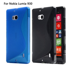 S LINE Anti Skiding Gel TPU Slim Soft Case Back Cover for Nokia Lumia 930 Martini Mobile Phone Rubber silicone Bags Cases