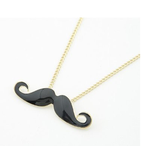 2014 Hot Selling Wholesale Lovely Fashion Personality Avanti Sexy beard Necklace Jewelry For Women PT33