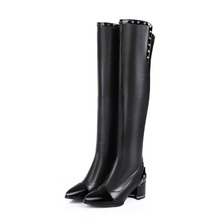 Big sizes womens long boots 2014 new designer high boots for ladies sexy boots lady s