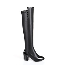 Big sizes womens long boots 2014 new designer high boots for ladies sexy boots lady s