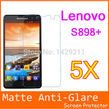 Anti-Glare Matte Lenovo S898+ LCD Protective Film Cover Guard.5PCS/lot Sale Cell Phone Lenovo S8 Screen Protector