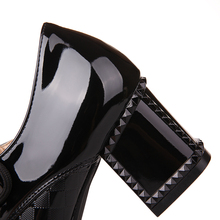 Microfiber PU leather black white Women wedding Pumps New 2014 Autumn ladies lace up work round