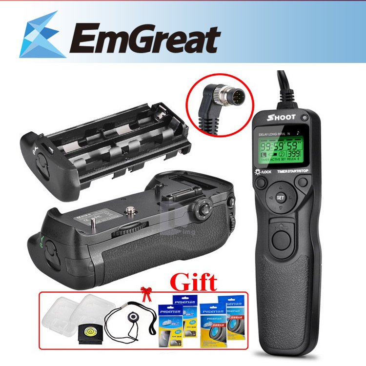 Батарейный блок для фотокамеры Meirkergr Nikon D800 D800e + LCD +
Батарейный блок для фотокамеры Meirkergr Nikon D800 D800e + LCD +