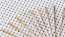 New 2014 100Pcs Golden Tail Needle Size 24 For 11CT Embroidery Fabric Cross Stitch