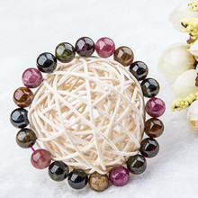 Need Brazil natural tourmaline crystal beads bracelet bracelets opening 10mm genuine original stone Vanves Wang marriage
