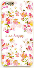 1pcs Freeshipping Colorful Flowers Painted Custom DIY mobile cell phone case for apple iphone 6 4