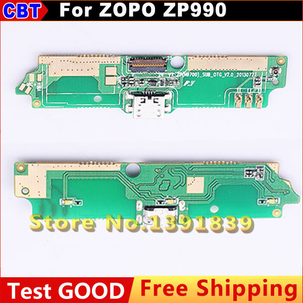 New Original ZOPO zp990 SmartPhone USB Connector PCB For OTG Charging Repair Parts Replacement Mobile Phone