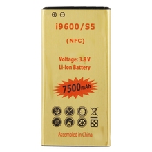 Newest High Quality 7500mAh Mobile Phone Battery with NFC for Samsung Galaxy S5 / G900, Suitable for S-MPB-1328 / S-MPB-0722