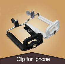Aluminum Cell Phone Holder mount bracket Adapter Clip For Camera Tripod iPhone smartphone