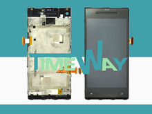 5pcs DHL Front LCD Display Screen Parts for Windows Phone HTC 8X LCD Screen Replacement Frame