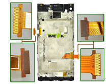 5pcs DHL Front LCD Display Screen Parts for Windows Phone HTC 8X LCD Screen Replacement Frame