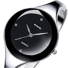 Sell like hot cakes KIMIO Brand Stainless steel Jewelry Bangle Bracelet “Women Ladies Diamond Hour marks Dress Wrist Watches