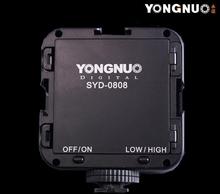 YONGNUO SYD 0808 64 LED Vedio Photo Light for DSLR Camera Film 5500K 480LM Adjustable Brightness