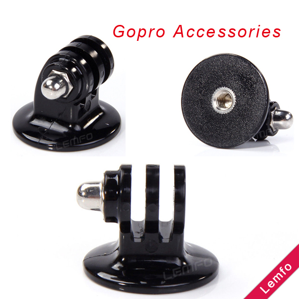 Gopro Tripod Mount Adapter Accessories Parts For Gopro Camera HD Hero 2 Hero 3 1 4