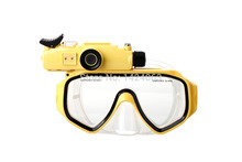 HD 720P Underwater Digital Camera Waterproof Video Diving Mask