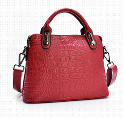 2014 brand new alligator leather handbags women messenger bags bolsas femininas desigual channel bag women clutch