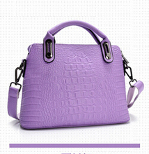 2014 brand new alligator leather handbags women messenger bags bolsas femininas desigual channel bag women clutch