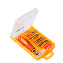 32 in 1 set Micro Pocket Precision Screwdriver Kit Magnetic Screwdriver cell phone tool repair box