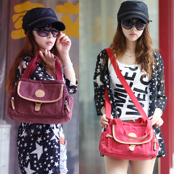 K 1003 high quality Fashion Messenger Bags Canvas Super canvas bag Shopping Tote Handbag Casual Shoulder