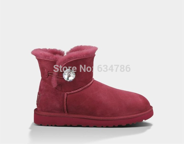 Snow boots 2014 new flats winter boots Sheepskin Italian fashion brand warm and comfortable non slip