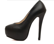 New Women s Fashion Sexy Red Bottom Platform 14cm Stiletto High Heels Shoes Party Pumps wedding