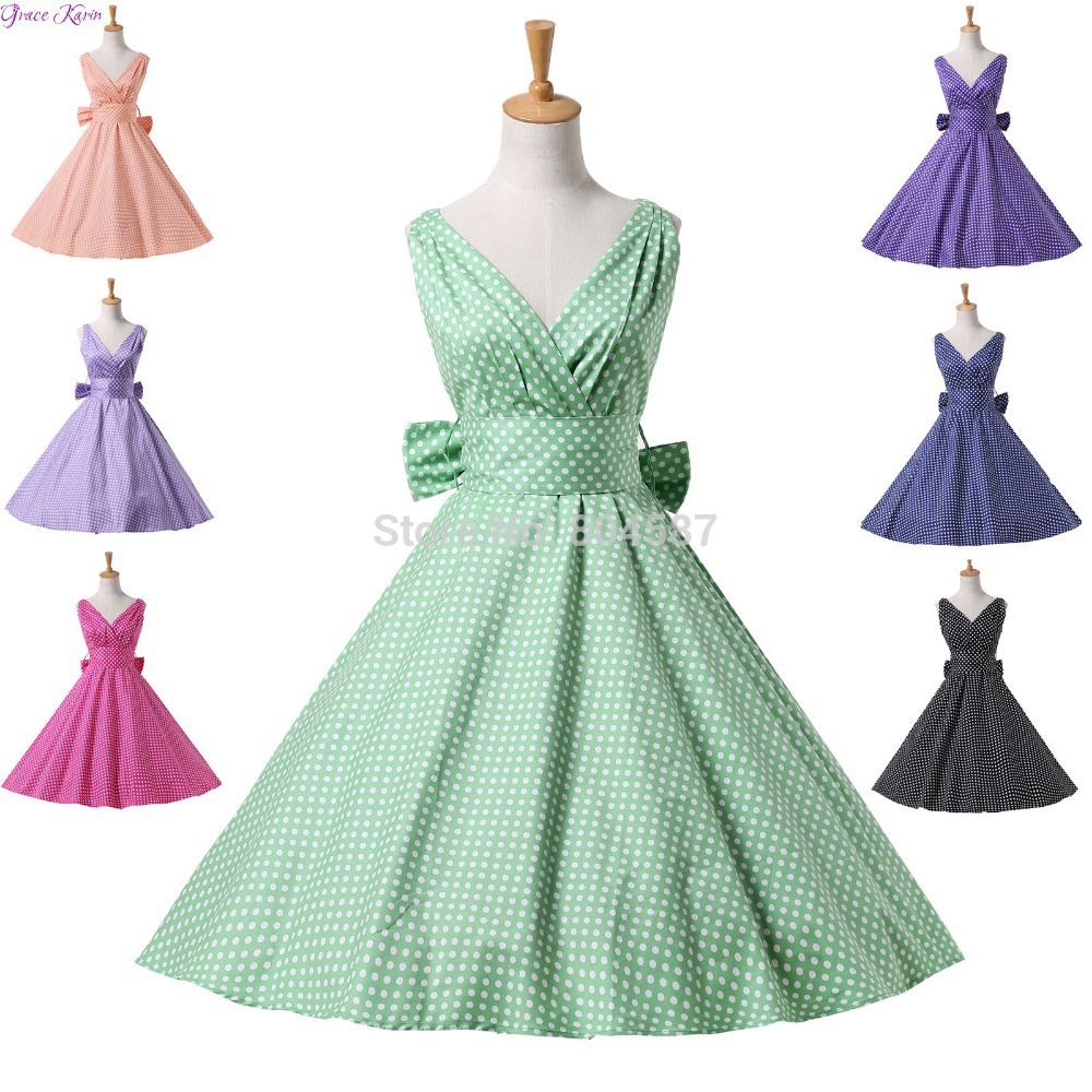 50s Rockabilly Prom Dresses