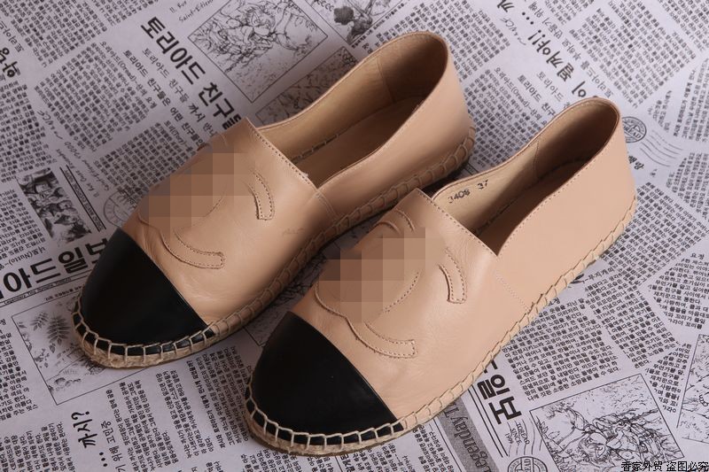 Free shipping women genuine Leather flats canvas shoes nets espadrilles fashion striped denim Hemp shoes comfortable