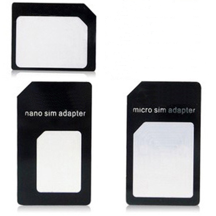   4  1 Nano SIM   + -sim- +  SIM     Iphone 4 / 4S / 5   