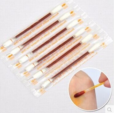 5 piece Disposable medical iodine cotton stick iodine disinfected cotton swab climbing aid first aid kit