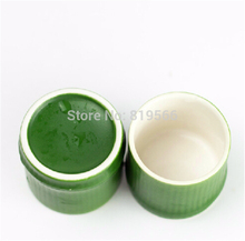 4pcs lot Imitation Green Bamboo Porcelain Tea Cup 60ml Creative Kung Fu Tea Set Drinkware Novelty