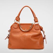 New Tote Genuine Leather Bag Fashion Women Handbag Lichee Pattern Shoulder Bag Cowhide Women Messenger Bags