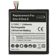 Newest High Quality Moblie Phone Battery 2300mAh Internal Replacement Battery for HTC One X / S720e, One S / Z520e
