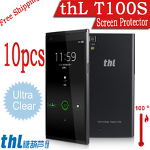 10pcs Original Thl T100S T100 Iron man Screen Protective Film,Ultra-Clear Cell Phone THL T100 Screen Protector Hot Sale&Shipping