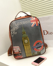 Mochila Escolar Rushed Mochila Infantil New 2014 3 Designs Manual Painting Women Backpack Fashion Travel Bag